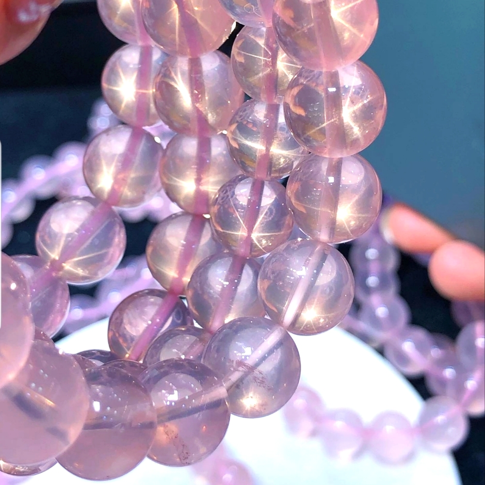 Star Rose Quartz Bracelets
